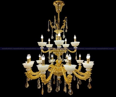 Đèn chùm đồng mạ vàng  CPH09 A361-MH6042D-10-5