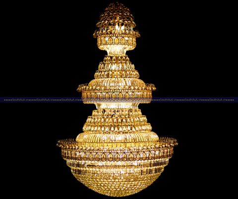 Đèn chùm thông tầng pha lê K9 A538-58081