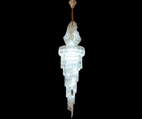 Đèn chùm thông tầng pha lê K9 A538-58130