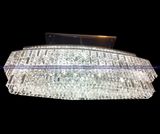 Đèn trần pha lê Ai Cập mạ vàng trắng 20600-1000