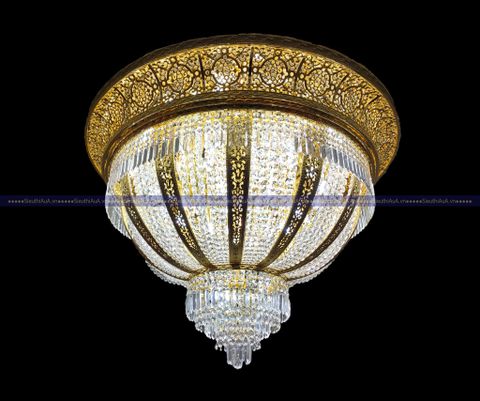 Đèn trần pha lê Ai cập CPS85 3900-1200-18K