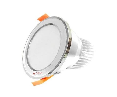 ĐÈN LED ASIA ÂM TRẦN MẶT BẠC VIỀN BẠC