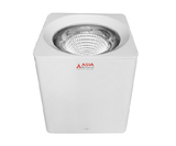 ĐÈN TRẦN ASIA NỔI VUÔNG VỎ TRẮNG OBVT