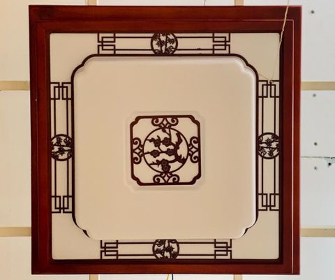 ĐÈN ỐP TRẦN GỖ OP-GO-2835-000