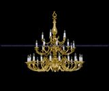 ĐÈN CHÙM ĐỒNG TIỆP 10718-20+10+5