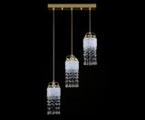 Đèn thả pha lê Tiệp MÀU TRẮNG SMALL GAME RECTANGLE 01-03