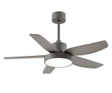 QUẠT TRẦN ĐÈN TCL-3461S GHI XÁM