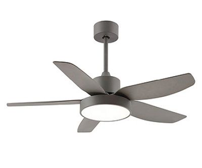 QUẠT TRẦN ĐÈN TCL-3461S GHI XÁM