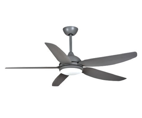 QUẠT TRẦN ĐÈN TCL-57YN04 GHI XÁM