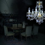 ĐÈN CHÙM TIỆP TIFFANI VI-GỌNG PHA LÊ