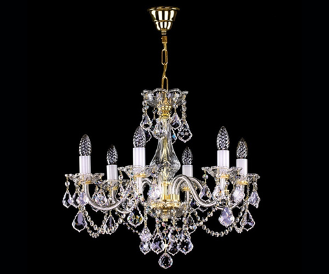 ĐÈN CHÙM TIỆP TIFFANI VI-GỌNG PHA LÊ