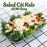  Salad cải kale mè rang 