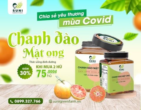 Chanh đào mật ong - GG Shopping