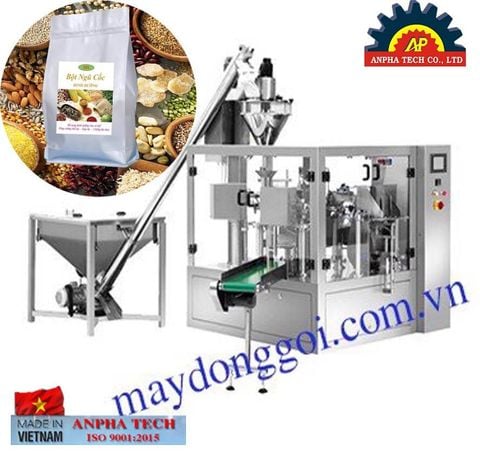 Dây chuyền sản xuất bột ngũ cốc tự động Anpha Tech ISO 9001:2015 Made In VN