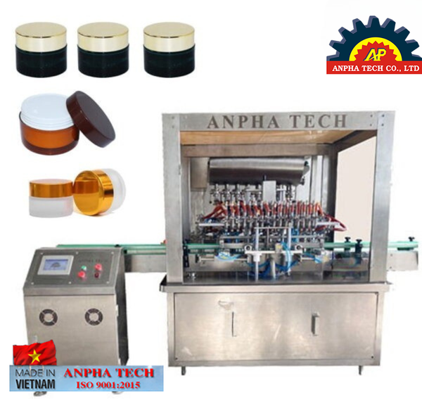 Máy chiết rót mỹ phẩm Anpha Tech ISO 9001:2015 Made In Vietnam