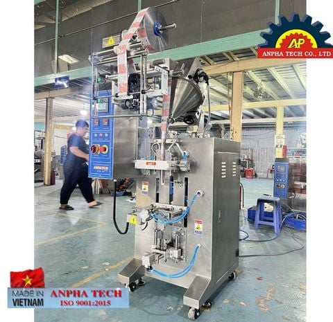 Máy đóng gói bột Collagen+ tự động Anpha Tech ISO 9001:2015