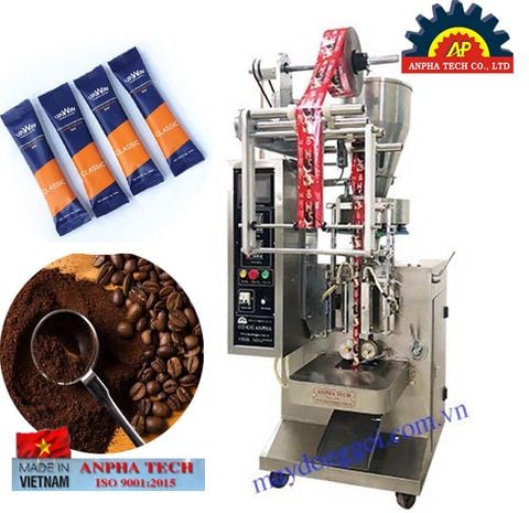 Máy đóng gói cà phê que Anpha Tech ISO 9001:2015 Made In Vietnam
