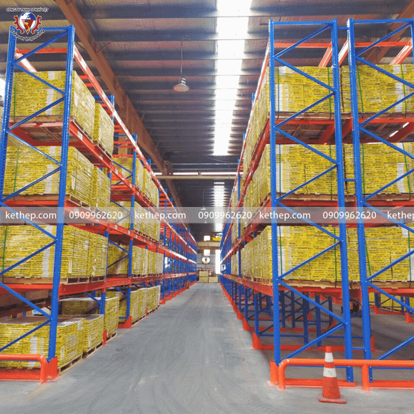 Kệ Chứa Hàng Selective Pallet - Kệ Kho Pallet – Kệ Lắp Ráp