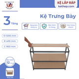  Kệ Thép V Lắp Ráp Ván MDF 