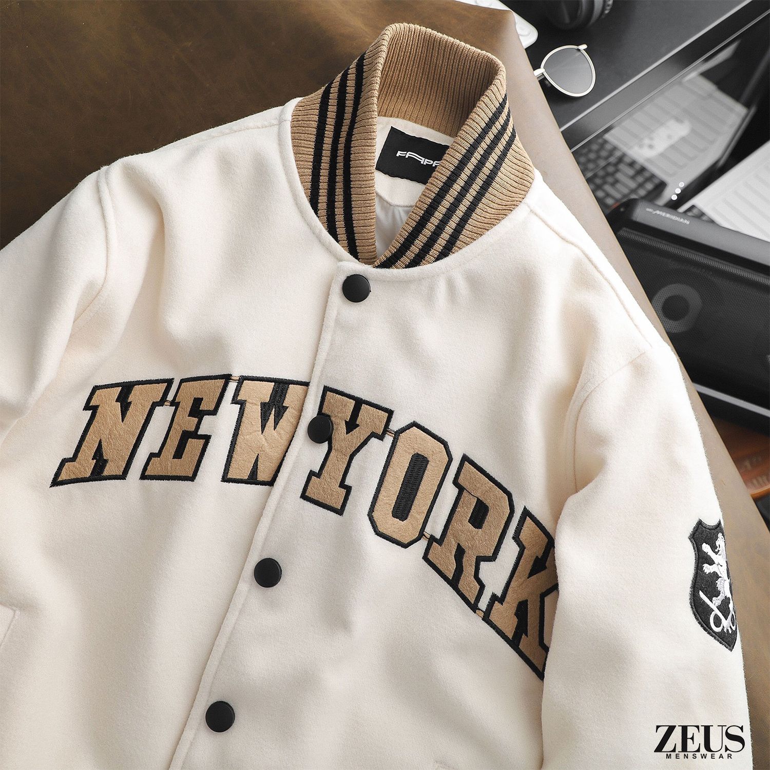 Áo Khoác Bomber MLB WOVEN PADDED BASEBALL JUMPER 3AJPB012450BKS Dope Shop Dopevncom #36 Áo Khoác Bomber MLB WOVEN PADDED BASEBALL JUMPER 3AJPB012450BKS Dope Shop Dopevncom