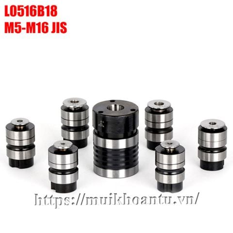 Đầu kẹp mũi taro tháo lắp nhanh M5 đến M16