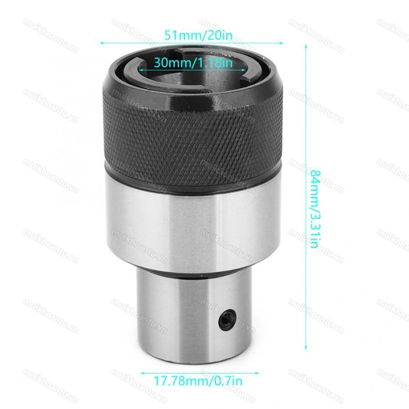 Đầu cặp mũi taro GT24-B18