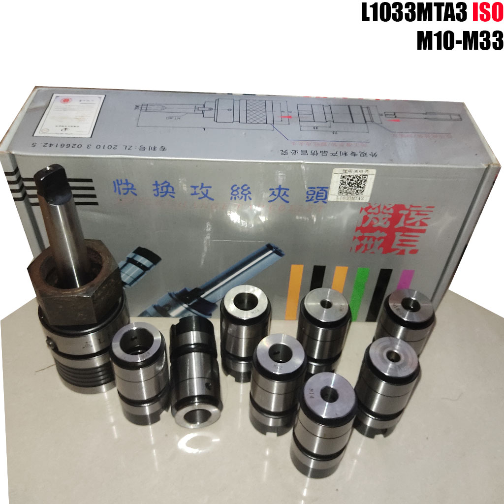 Đầu kẹp taro M10 đến M33 (L1033MTA3) chuẩn JIS và ISO