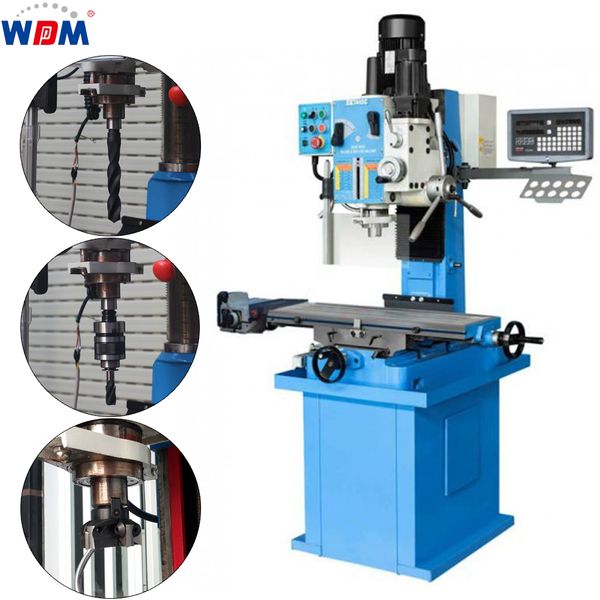 Máy khoan phay hộp số WDDM