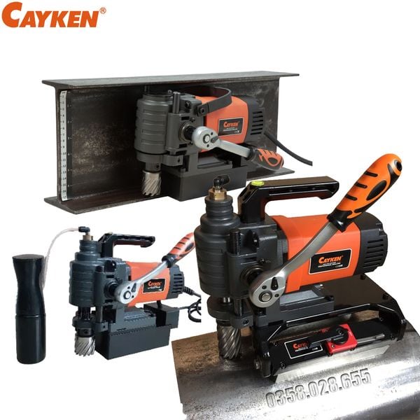 Máy khoan từ mini Cayken