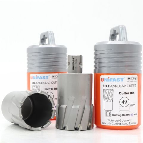 Mũi khoan từ 49mm hợp kim TCT hiệu Unifast
