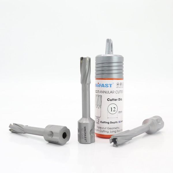 Mũi khoan từ UNIFAST TCT 12x50 12mm