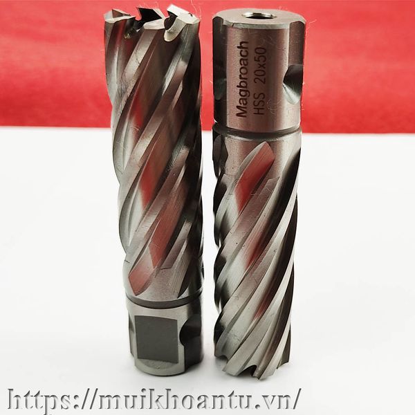 Magbroach HSS 20x50 Mũi khoan từ thép gió 20mm