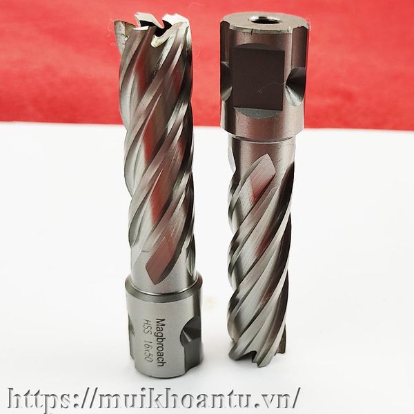 Magbroach HSS 16x50 Mũi khoan từ thép gió 16mm