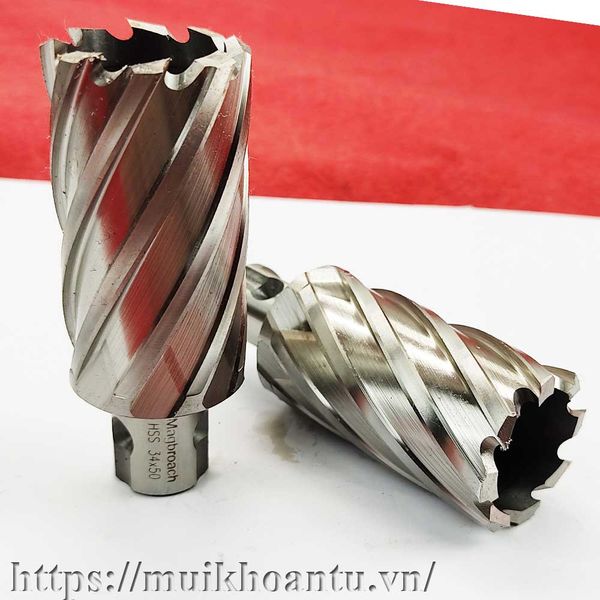 Magbroach HSS 34x50 Mũi khoan từ thép gió 34mm