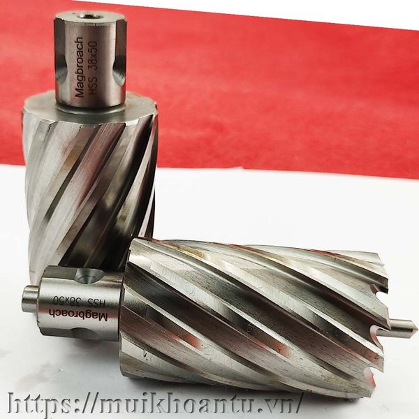 Magbroach HSS 38x50 Mũi khoan từ thép gió 38mm