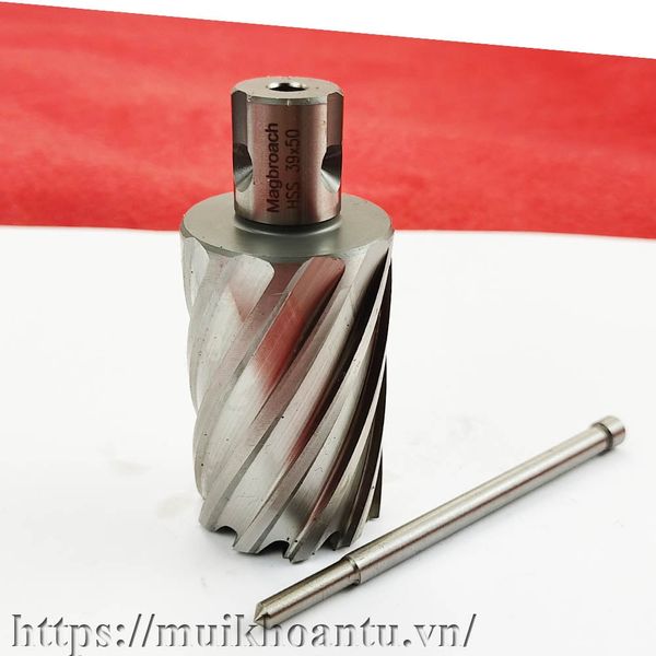Magbroach HSS 39x50 Mũi khoan từ thép gió 39mm