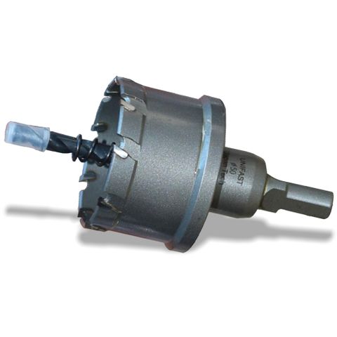 Mũi khoét phi 50 khoét lỗ tròn UNIFAST MCT-50 răng hợp kim