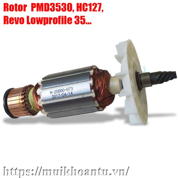 Rotor máy khoan từ PMD3530, HC127, Revo Lowprofile 35