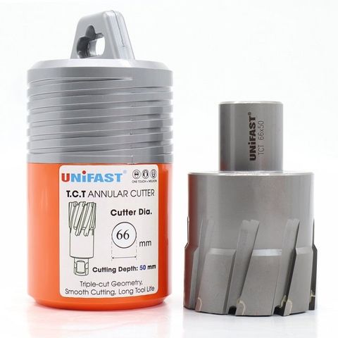 Mũi khoan từ loại tốt phi 66 UNIFAST TCT 66x50