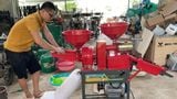 MÁY XÁT NGHIỀN SÀNG RUNG 3 CẤP LỌC SẠN TOÀN PHÁT 555