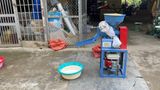 MÁY XÁT GẠO TOÀN PHÁT 555B - CHẠY ĐỘNG CƠ XĂNG