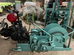 MÁY TỜI GỖ 6.5 TẤN ĐỘNG CƠ XE MÁY ( TỜI 4 NHÔNG)