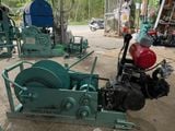 MÁY TỜI GỖ 6.5 TẤN ĐỘNG CƠ XE MÁY ( TỜI 4 NHÔNG)