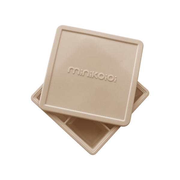 MinikOiOi Khay Trữ Thức Ăn Silicone Có Nắp Đậy