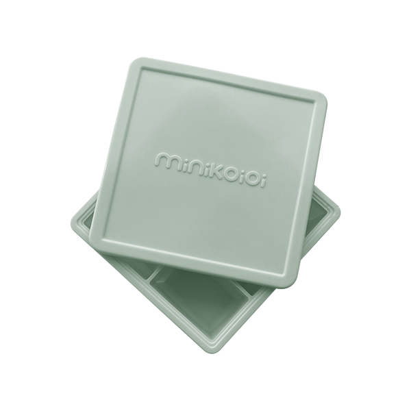 MinikOiOi Khay Trữ Thức Ăn Silicone Có Nắp Đậy