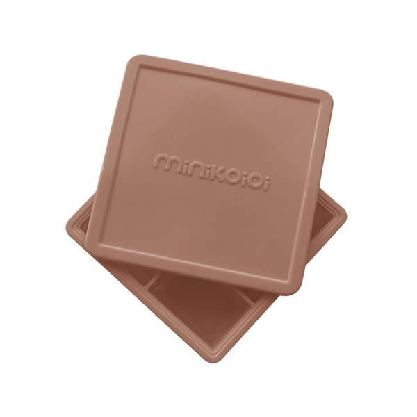 MinikOiOi Khay Trữ Thức Ăn Silicone Có Nắp Đậy