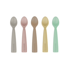 MINIKOIOI MUỖNG ĂN DẶM SILICONE CAO CẤP MỀM MẠI CHO BÉ