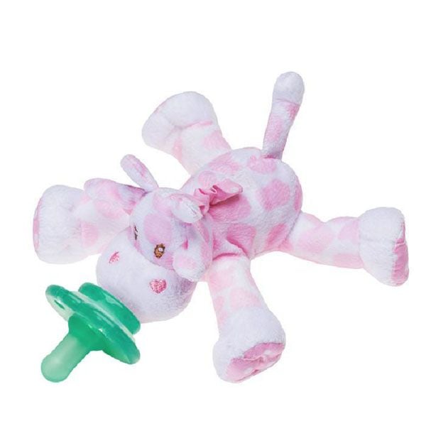 Nookums Núm Ti Silicone Kèm Thú Bông Cao Cấp An Toàn Cho Bé