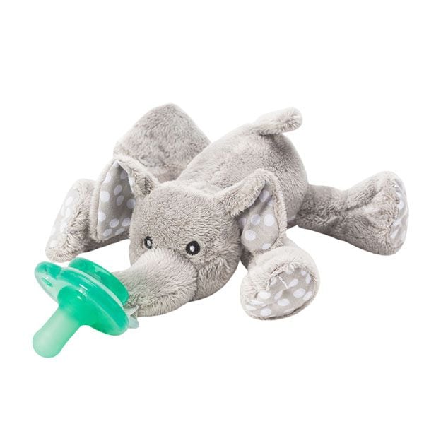 Nookums Núm Ti Silicone Kèm Thú Bông Cao Cấp An Toàn Cho Bé