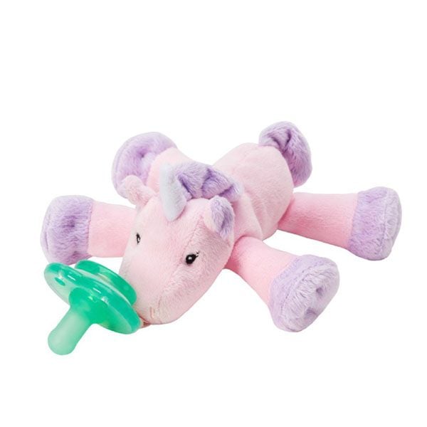 Nookums Núm Ti Silicone Kèm Thú Bông Cao Cấp An Toàn Cho Bé